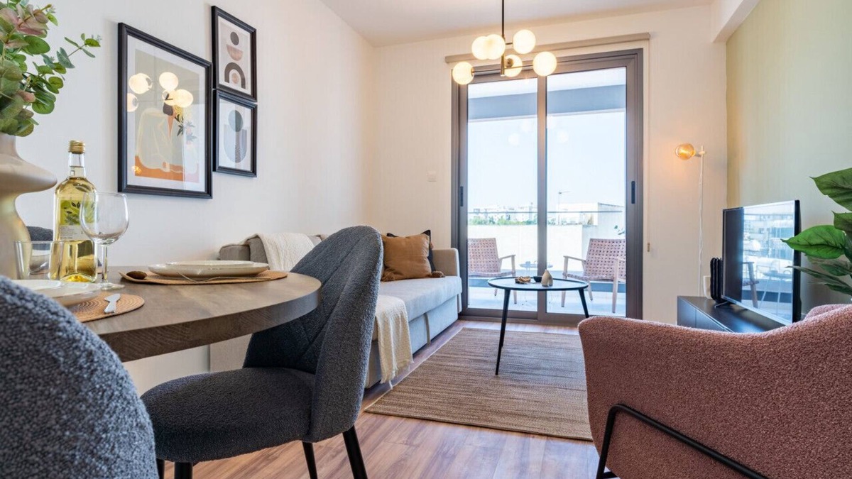 Larnaca City Centre Apartment | Latte's Prime 1-Bedroom Apartment in Larnaca