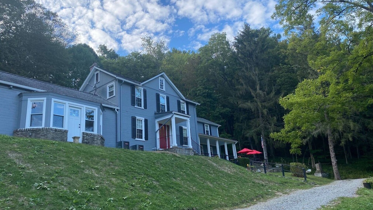 Ligonier House | Laurel Highlands Private Estate with Barn & 80 Acres of scenic mountain trails.