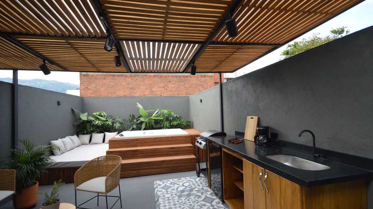 La America Apartment | Laureles Penthouse: Jacuzzi & Huge Terrace