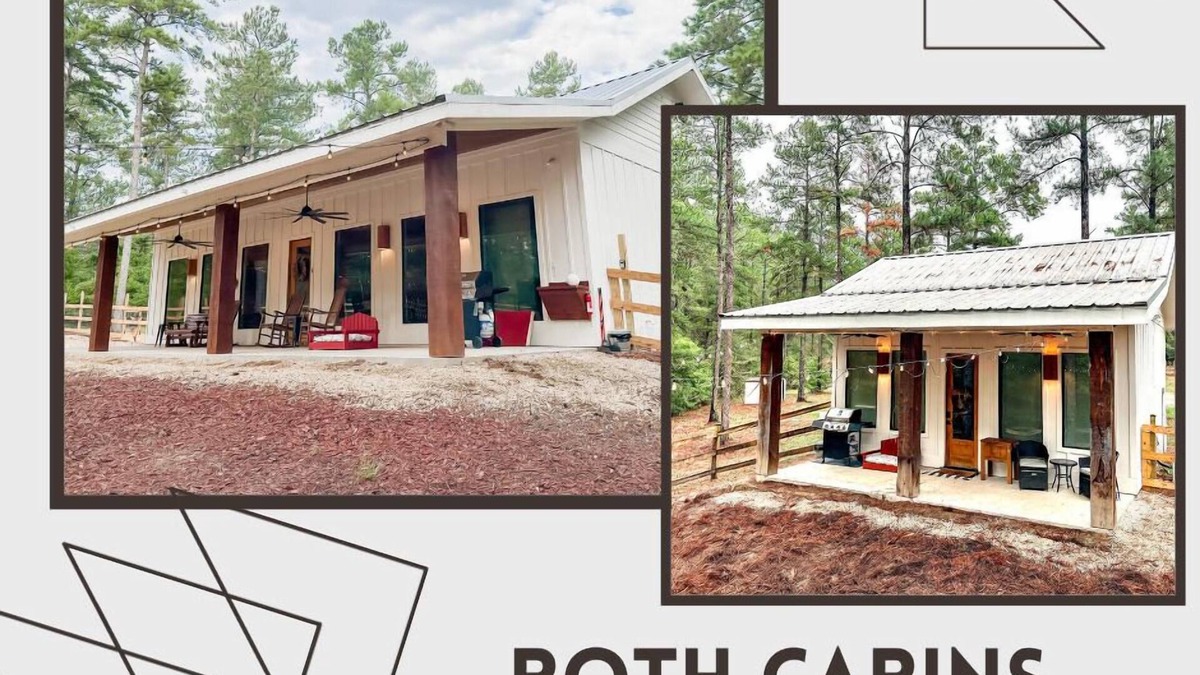 Centralia Cabin | Lazy Pines TX Both Cabins