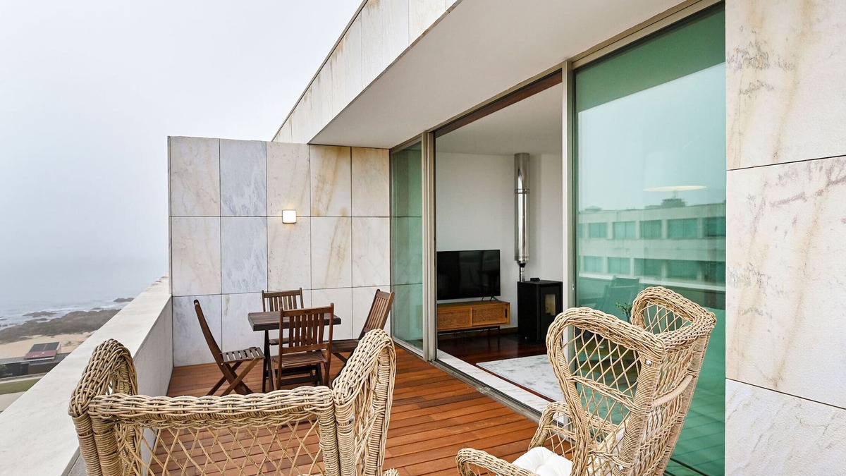 Leca da Palmeira Apartment | Leça Front Front Beach Luxury Apartment