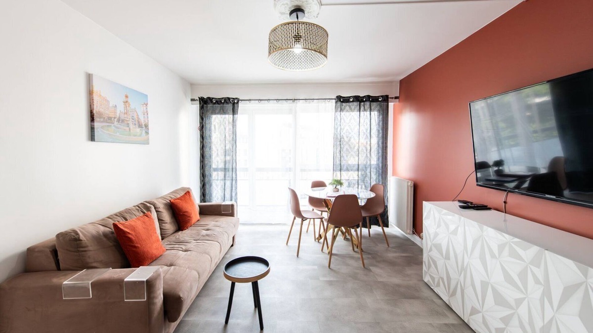Villette - Maisons Neuves Apartment | Le 27 - Cosy apartment Part-Dieu + private parking