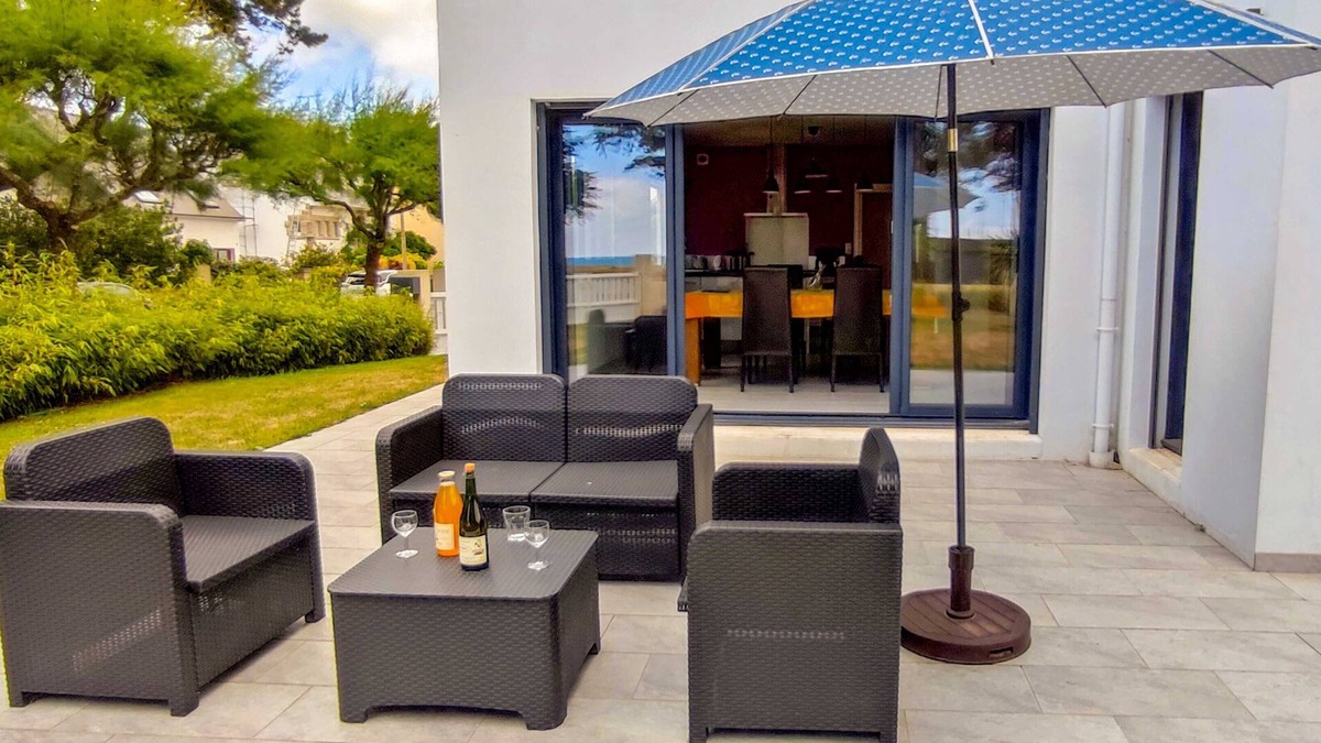 Ile-Tudy Villa | LE Bain DE MER - Sea View From all Rooms