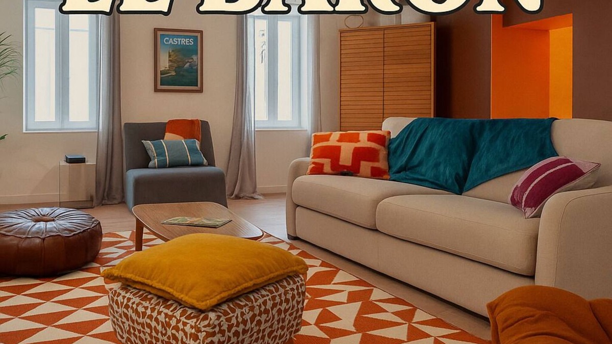 Castres Apartment | Le Baron - hyper center - air conditioning/closed garage/terrace