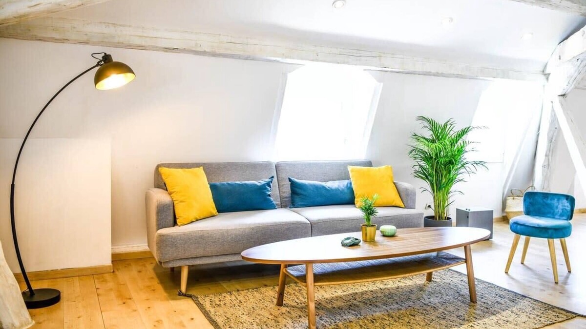 Prefecture Apartment | Le Bel Air - Loft spacieux, centre de Marseille