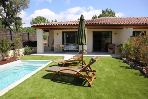 Santa Giulia Apartment | Le Berceau d'Asciaghju Palombaggia - Accès plage et Piscine privée