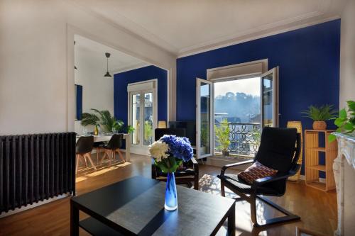 Quimper Apartment | Le Bleu de Kerguelen - Vue Odet