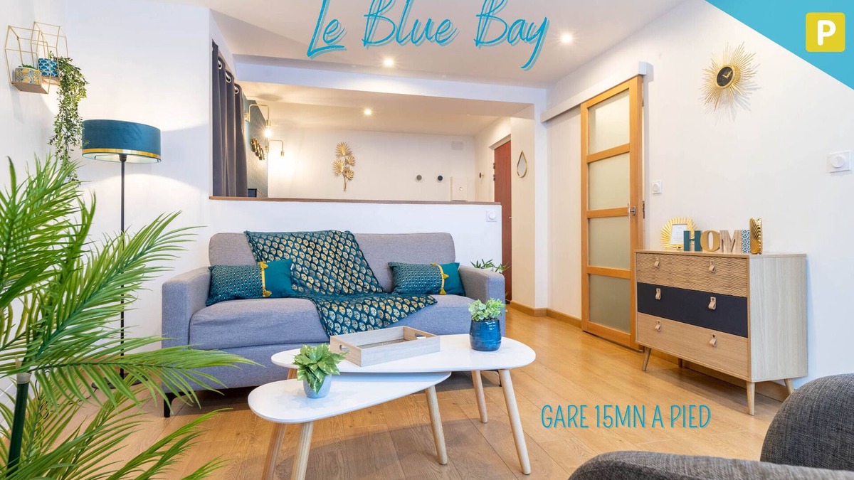 Tarbes Apartment | "LE BLUE BAY T2*VERY CENTER*COMFORTABLE*WIFI