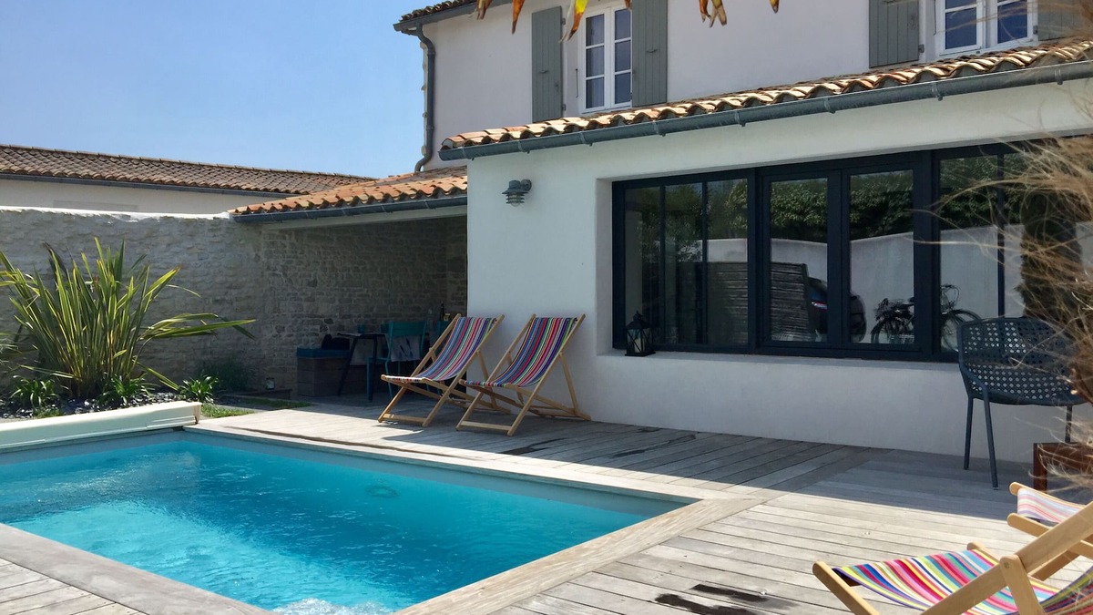 Le Bois-Plage-en-Re Villa | Le Bois Plage - La Cachette en Ré - Pleasant cottage, heated pool