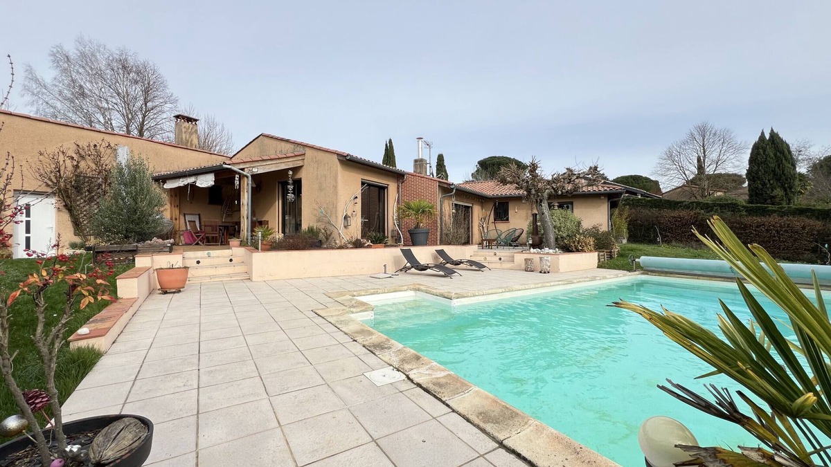 Dremil-Lafage House | Le Bonheur, 8p - Maison Familiale - Piscine/Jardin