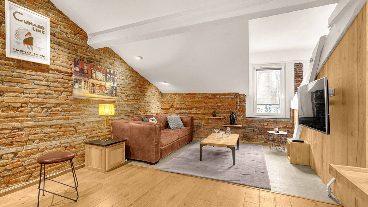Saint - Aubin - Dupuy Apartment | Le Brandy - Charmant loft climatisé de 42m²
