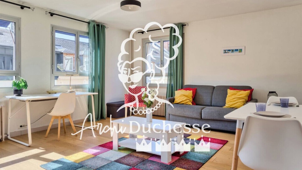 Quartier Vieux Marche-Cathedrale Apartment | Le Cléa, joli F2 au coeur de la ville de Rouen