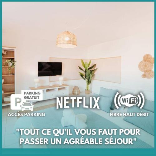 Lespinasse Apartment | Le Cocon de Lespinasse - Parking - Checkin Autonome