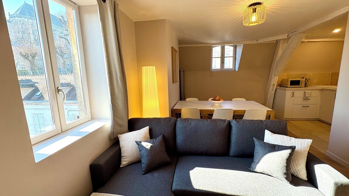 Auxerre Apartment | Le cocon des Quais, Le cocon des Quais - downtown Auxerre