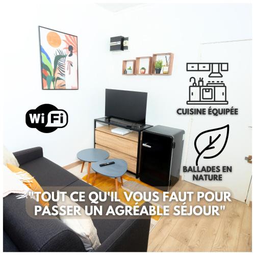 La Ferte-sous-Jouarre Apartment | Le Cocon Douillet - 5" de la gare - WiFi - Accès direct Paris & Disneyland