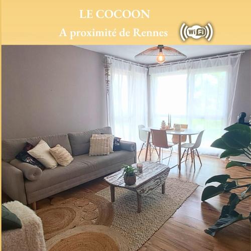 Le Rheu Apartment | Le Cocon-proche Rennes
