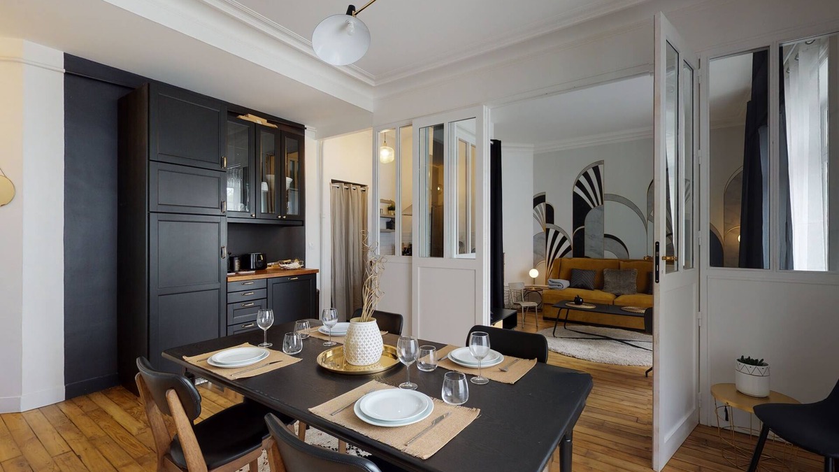 Dinan - Saint-Malo Apartment | Le Contour Saint-Aubin - Inspiration Art Déco en cœur de Ville