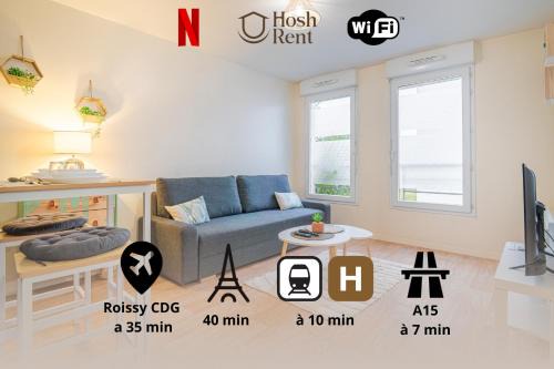 Taverny Apartment | Le Cosy Nest - Studio à Taverny - Ligne H