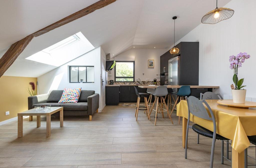 La Chapelle-Thouarault Apartment | Le Cri de la Chouette - Appt avec terrasse