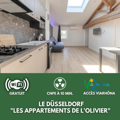 Loyettes Apartment | Le Düsseldorf - Les appartements de l'olivier