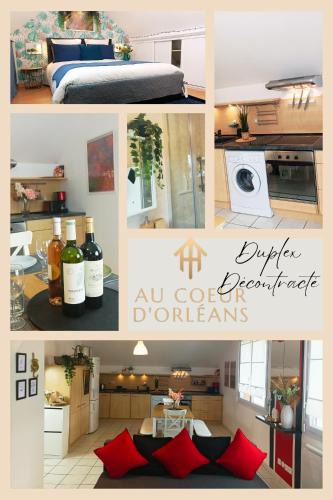 Fleury-les-Aubrais Apartment | Le Duplex Décontracté