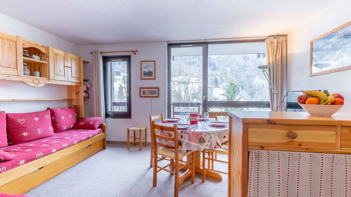 Flumet Apartment | Le Flocon - Studio cosy vue montagne -Val d'Arly