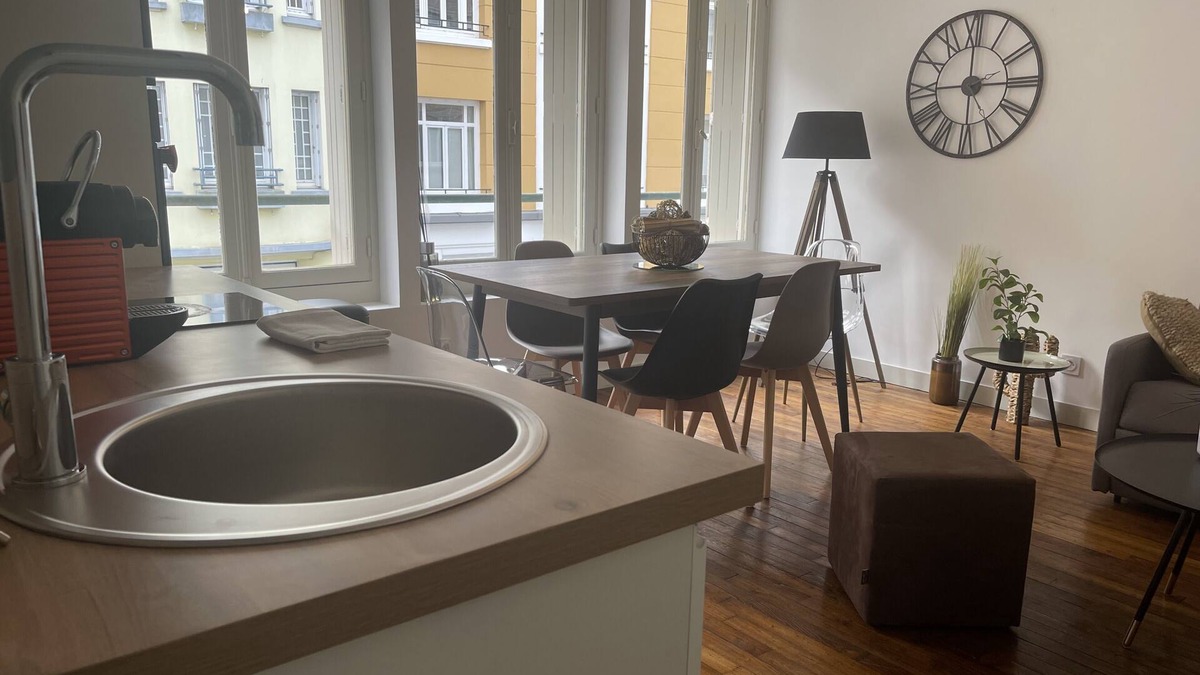 Lorient Apartment | Le Gambetta 4 - halles de Merville - T3 - centre ville