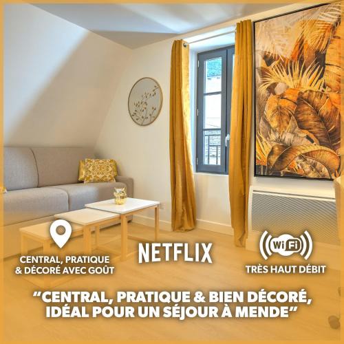 La Vabre Apartment | Le GoldenLeaf - Netflix/Wi-Fi Fibre - Séjour Lozère