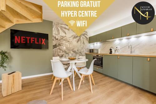Auterive Apartment | Le Green Duplex - Clim - Parking - Netflix - Nestor & Margot