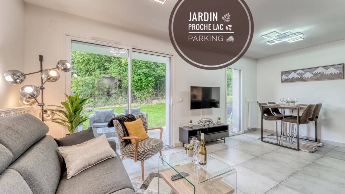 Sevrier Apartment | Le Green- Garden apartment on Lake Annecy