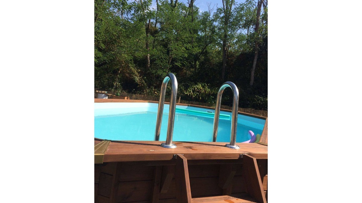 Saint-Denis-de-Pile House | Le Jardin De Marie, calm and nature with swimming pool