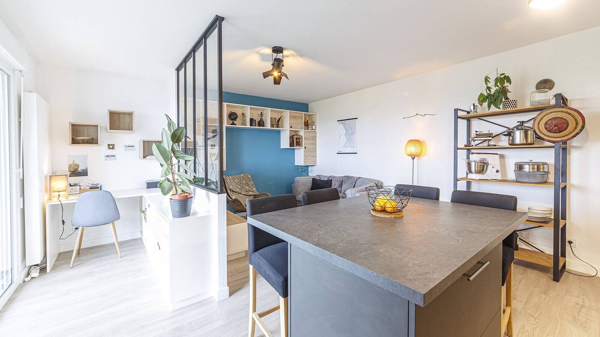 Les Hauts de Saint-Aubin Apartment | Le Jean Moulin - Appartement à 2 pas du tramway