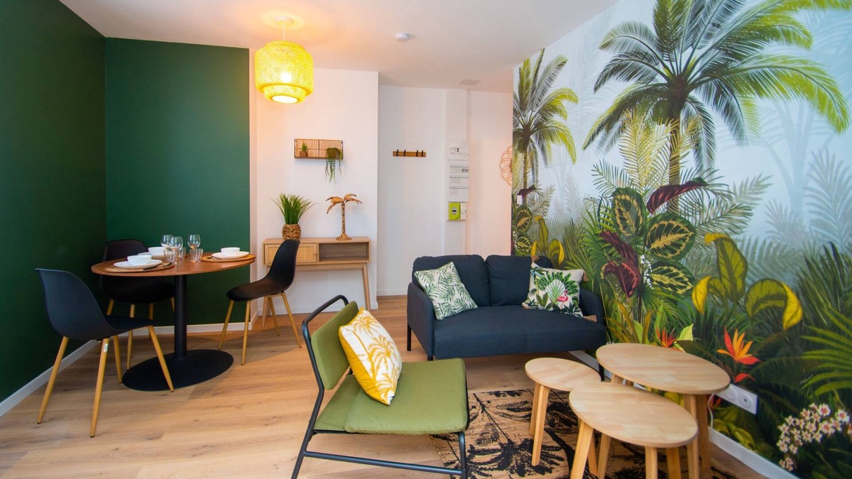 Tarbes Apartment | Le Jungle Arsenal - Appt à Tarbes pour 2