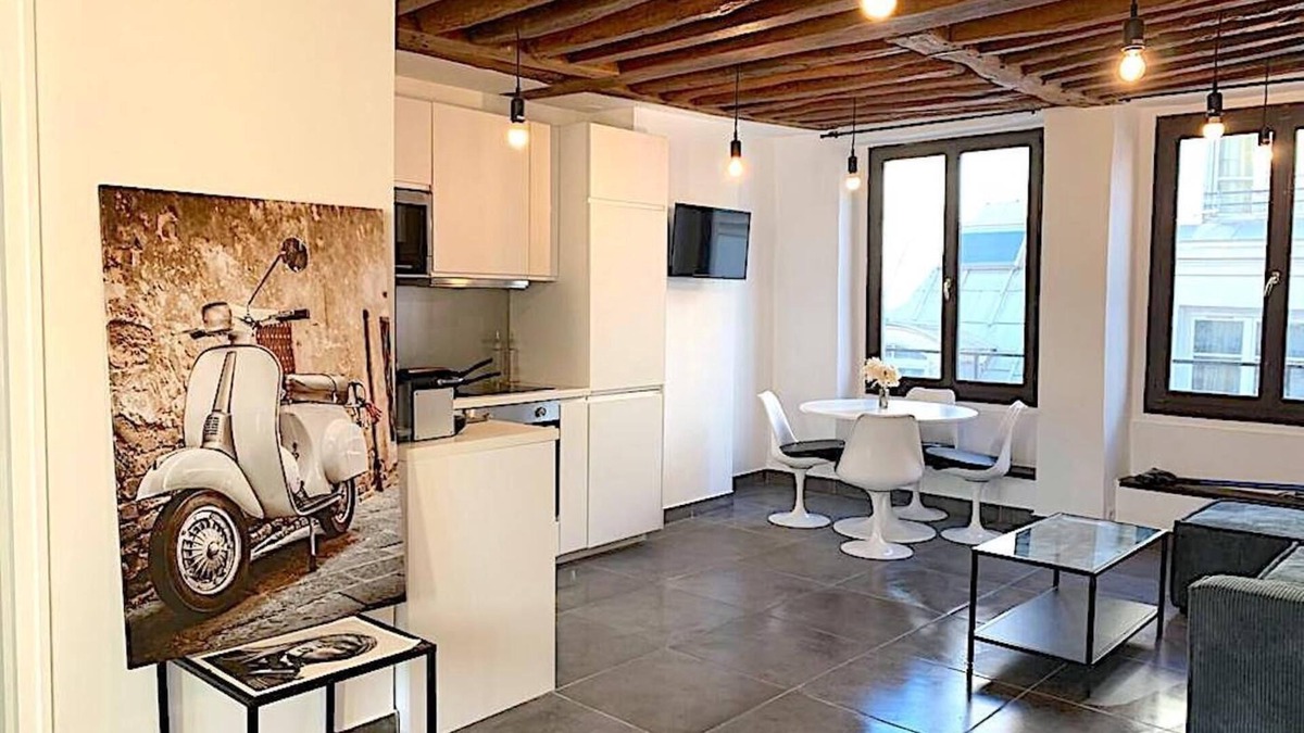 Quartier Sainte-Avoye Apartment | Le Loft Gravilliers