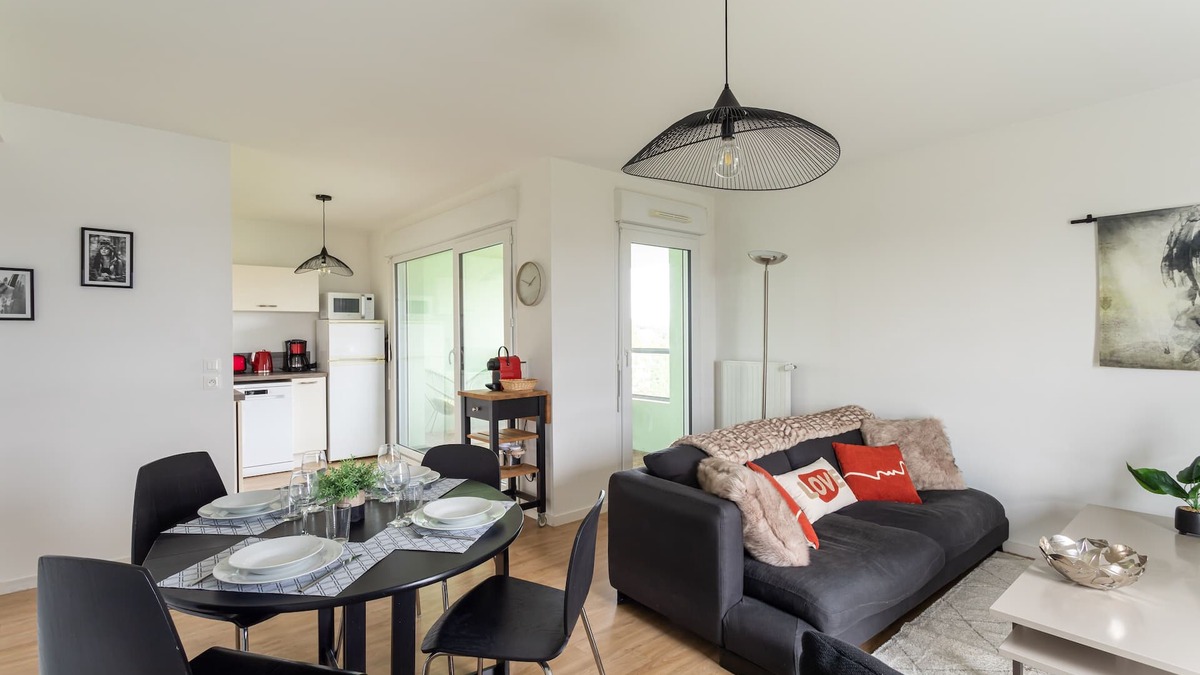 La Courrouze Apartment | Le Mint - Appt 2 chambres avec parking