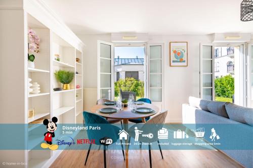 Serris Apartment | Le Moorea, 4 people 5 min to Disneyland Paris