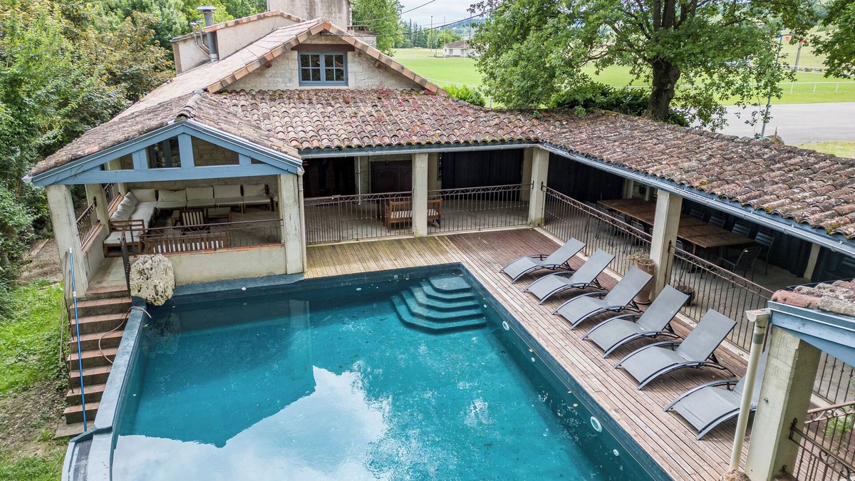Cazes-Mondenard Villa | Le moulin de la treille*Pool*Billard*Ping Pong