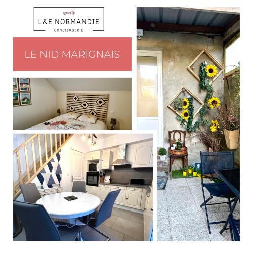 Marigny-le-Lozon Apartment | Le Nid Marignais - Duplex au cœur du centre-ville
