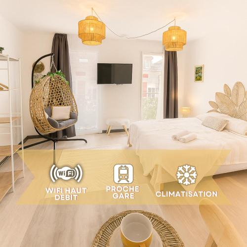 Lourdes Apartment | Le Pèlerin - Clim - Vue - Gare
