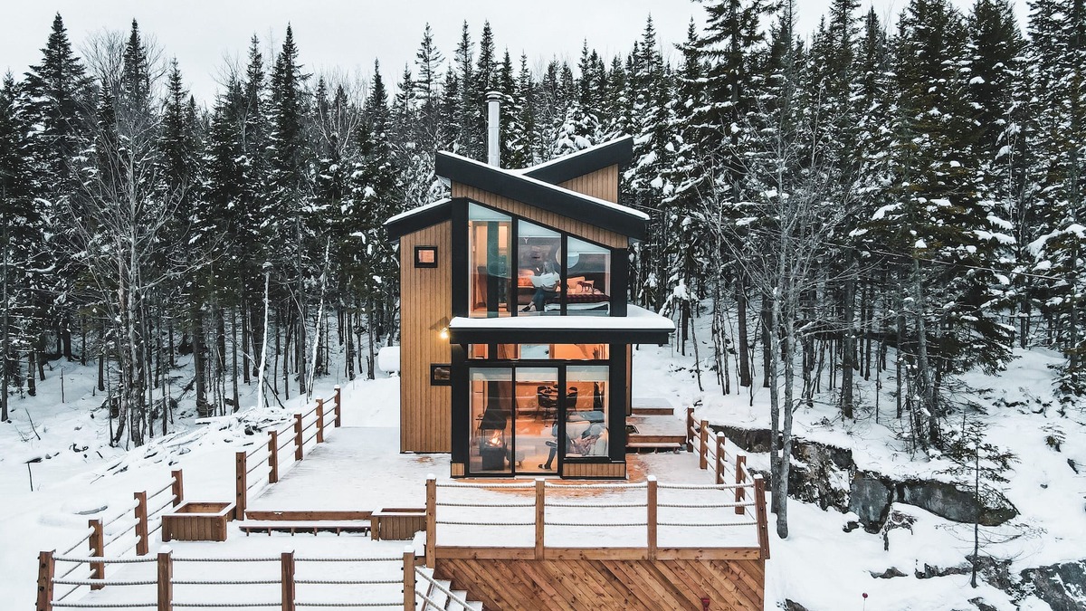 Lac Beauport Cabin | Le Panörama - Tiny house in Nature (CITQ : 303363)