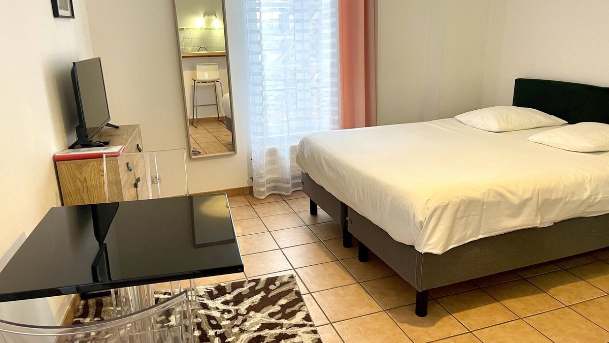 Auxerre Apartment | Le Paul Bert-Apartment-Apartment-Ensuite with Shower-City view