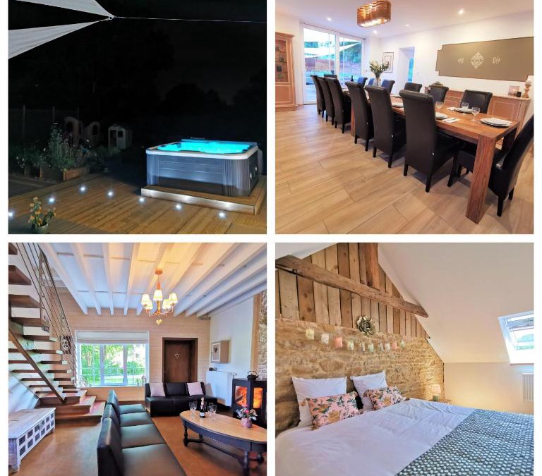 Tintigny House | Le pavillon de l'herboriste 14p jacuzzi jardin
