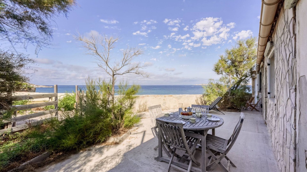 Montredon House | Le Pescadou - Terrasse vue mer