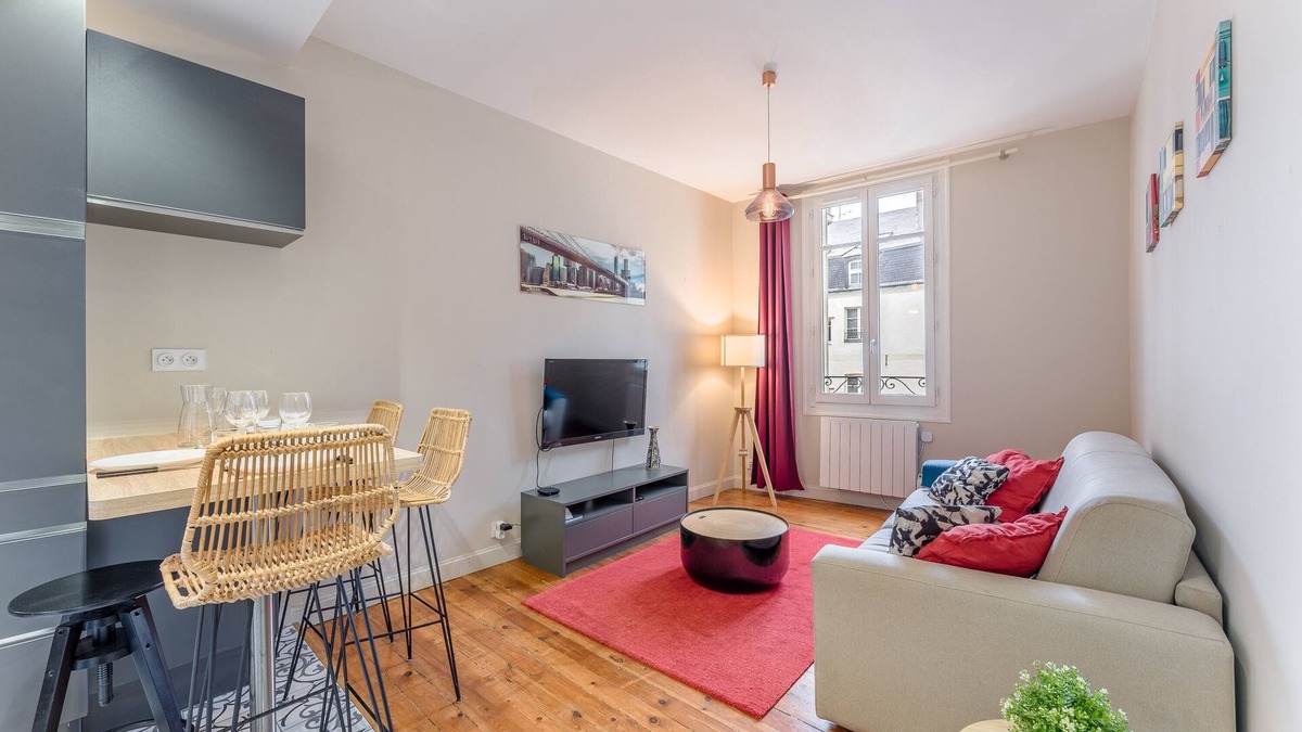 Decre-Cathedrale Apartment | Le Petit Bacchus - au cœur de Nantes