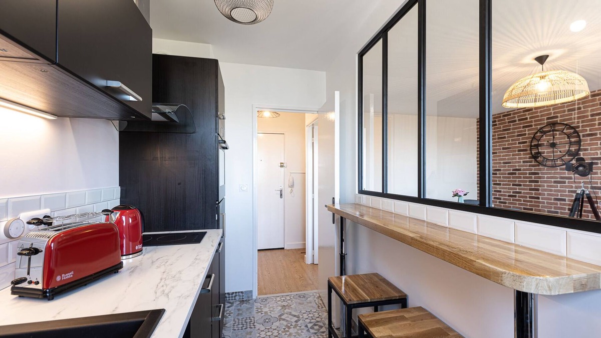 Devant-les-Ponts Apartment | Le petit Manhattan, Metz - T2 furnished 45 m2