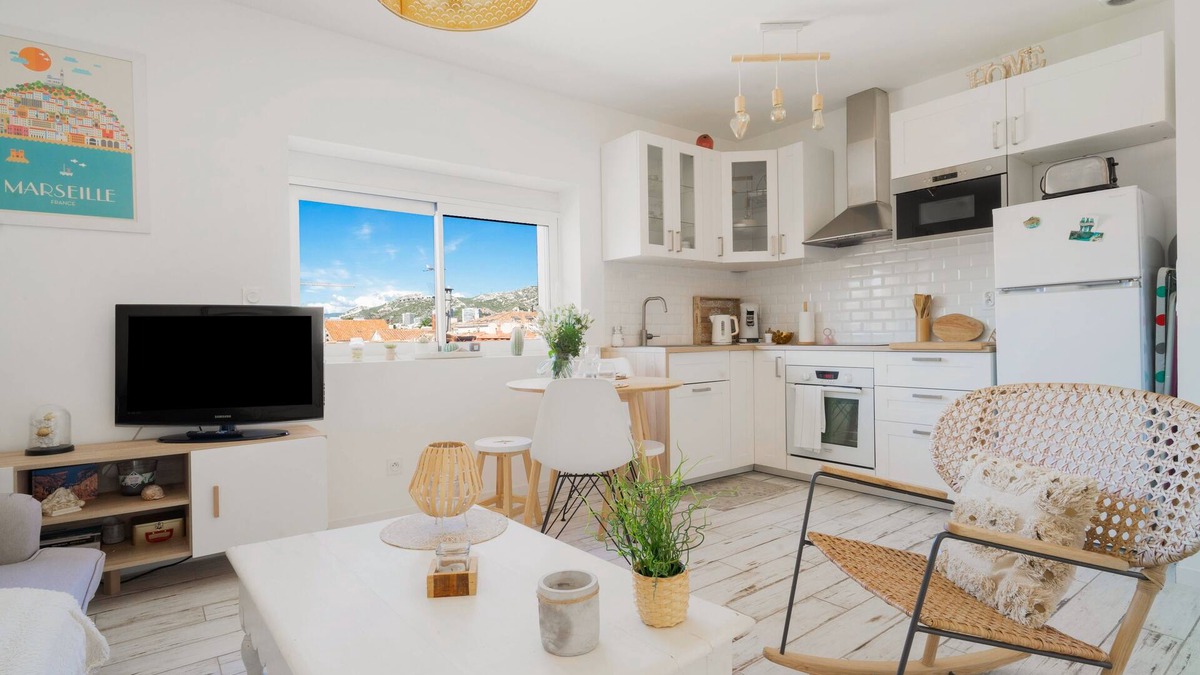 Mazargues Apartment | Le Pitchoun - One Bedroom Apartment, Sleeps 2