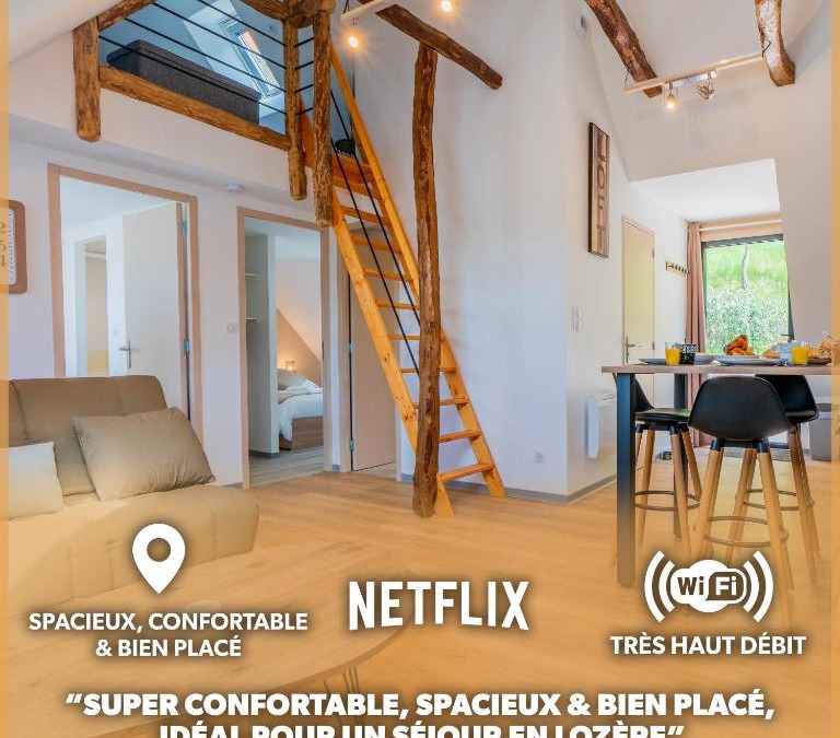 Banassac Apartment | Le Point Sublime - Netflix/Wifi Fibre/Terrasse