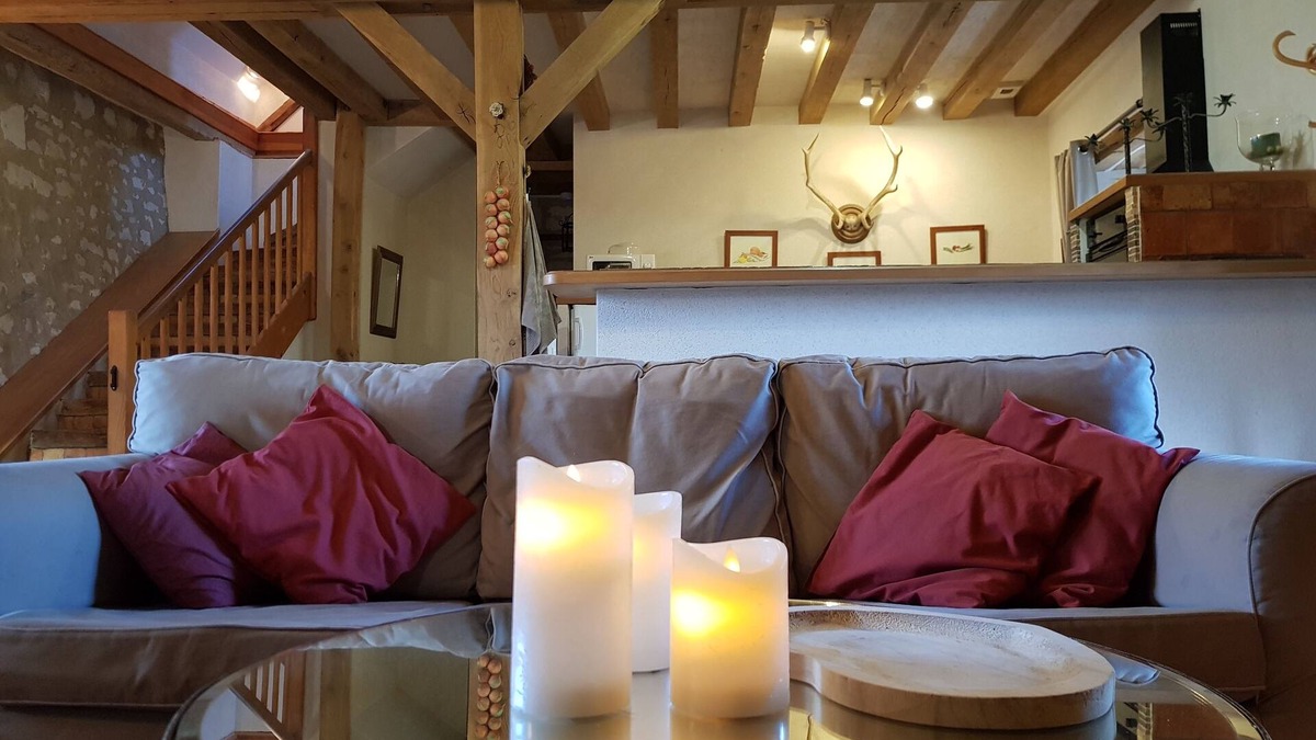 Neuille Cottage | LE PRESSOIR, 4* gite, Salvert, 10 pers, near Saumur, in ANJOU