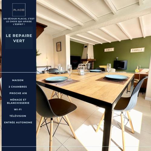 Marck House | Le Repaire Vert - Cozy 2 bedroom house