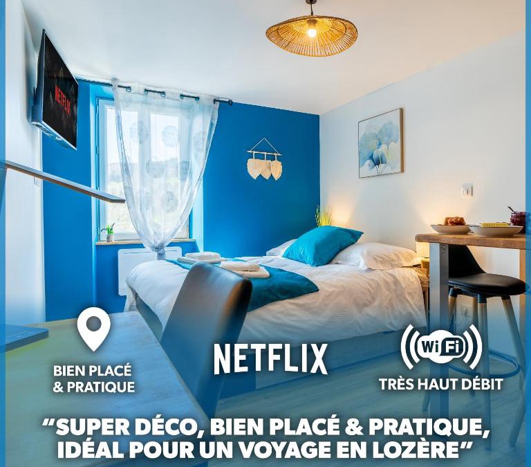 Banassac Apartment | Le Roqueprins - Netflix/Wi-Fi Fibre/Terrasse